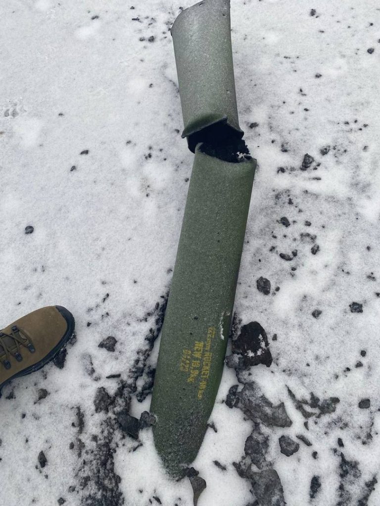 Tschechische Rakete im Russland.
